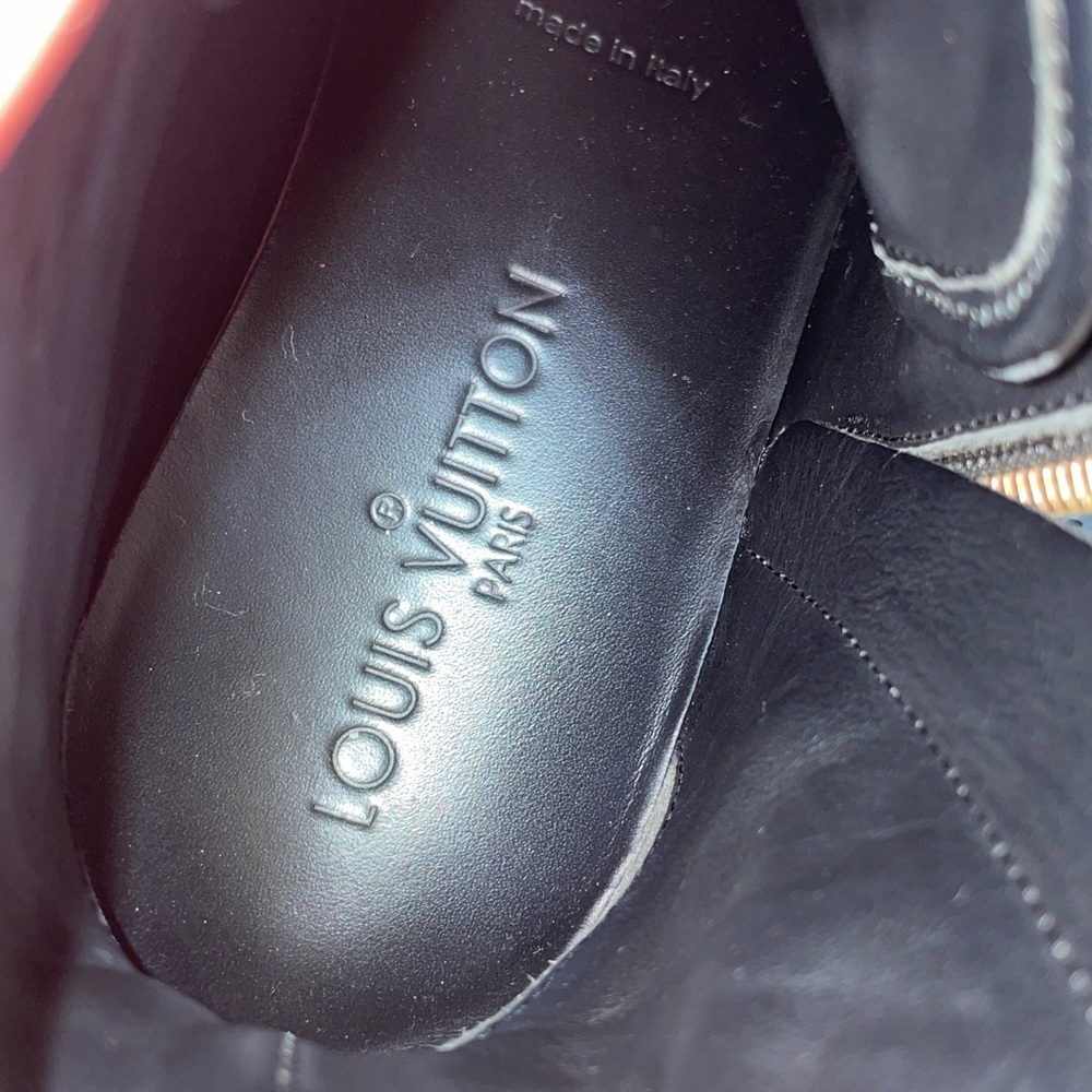 Louis Vuitton Black High-Top Sneakers - Picture 12 of 14